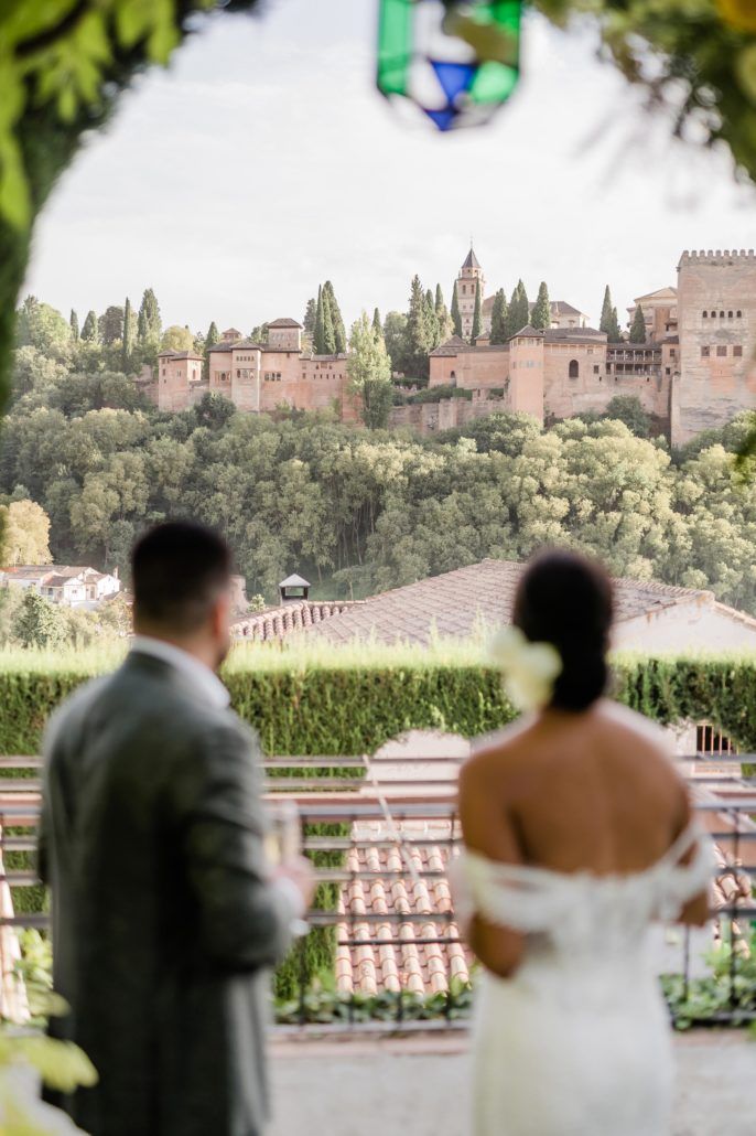 Boda en Granada con vistas a la Alhambra